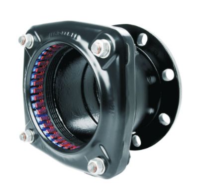 Фланцевый адаптер UltraGrip DN100 фланец Ду100  (107.2-133.2 мм)